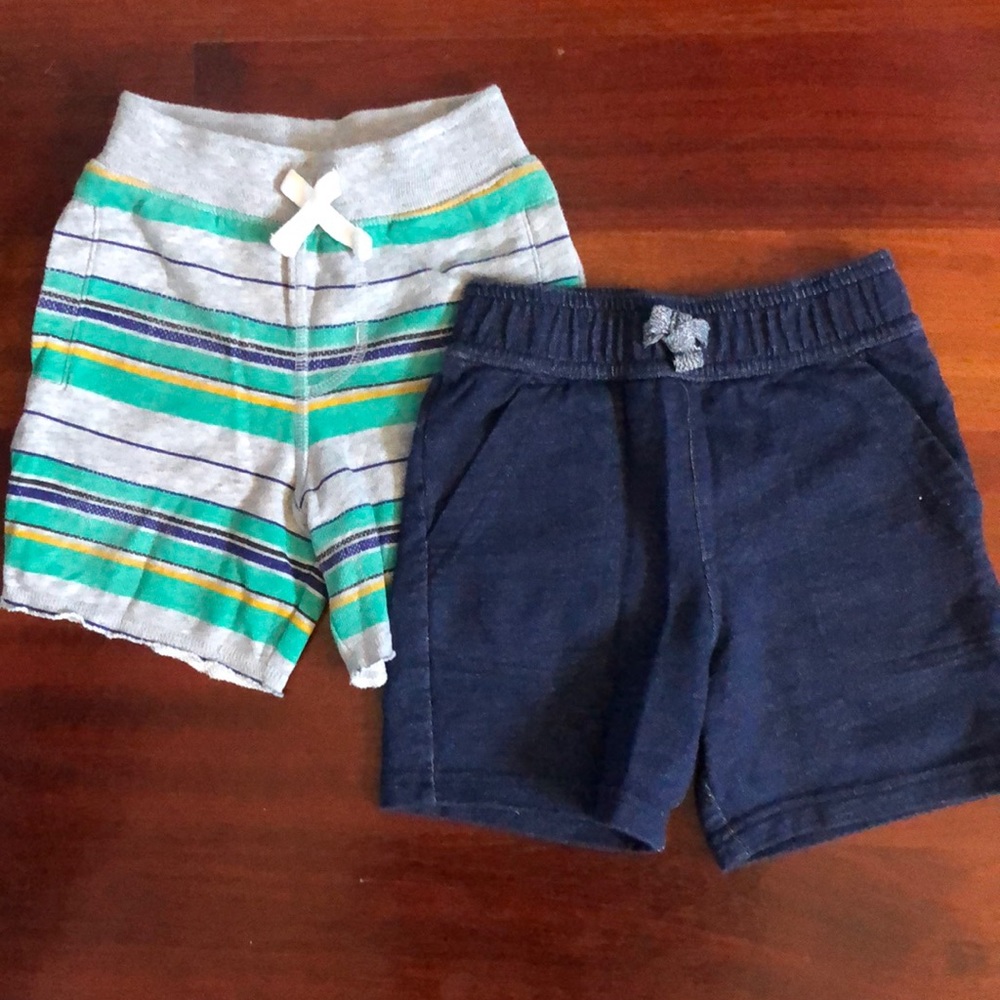 2 Cotton Shorts (Size 2T)
